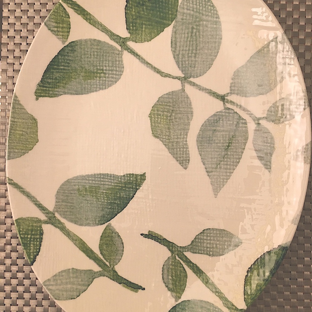 Crate and Barrel oval platter